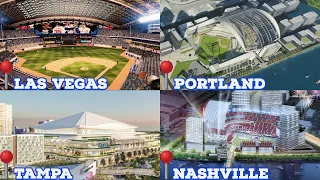 MLB Future Expansion & Relocation Predictions with NEW Stadiums