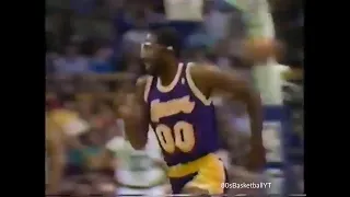 James Worthy Dunks With Number #00