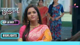 Payal helps the Shuklas | Suhaagan | सुहागन | Ep. 357 | Highlights