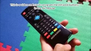 MX3 Air Mouse - Programming Infrared (IR) Buttons