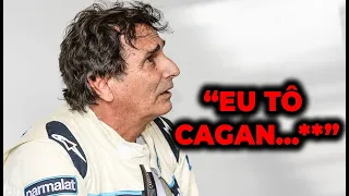 NELSON PIQUET DIZ ESTAR CAG@ND0 PARA JORNALISTAS