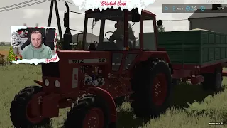 ZAKUP MTZ'a!🤣*Odwiedziny Gienka*🤯FS 22🚜MafiaSolecTeam