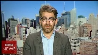 'Kidnapped & beaten' Simon Ostrovsky Newsnight interview - BBC News