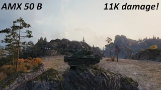 World of Tanks [AMX 50 B 11K dmg!]