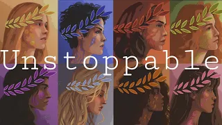 Unstoppable - Tribute to Girls from Percy Jackson 🔥❤️