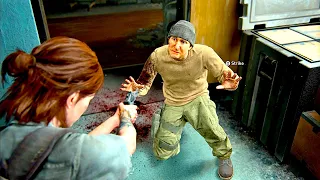 The Last of Us 2 Remastered  (PS5) - Ellie No Mercy - 4K - Funny Ragdolls Compilation