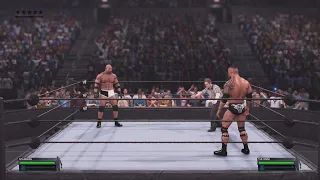 WWE 2K23 - Goldberg vs The Rock at Backlash 2003