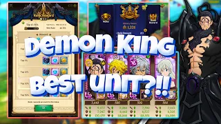 DEMON KING is the best in CHAOS MODE PVP?! - 7DS Grand Cross