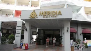Meridia Beach Hotel 5  Турция Окурджалар Аланья Часть 1👉 Территория отеля, Ресепшен, Пляж
