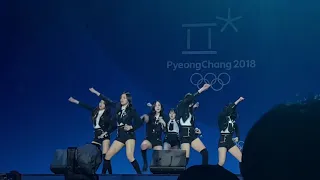 평창메달플라자 | 여자친구(GFRIEND) 전체 공연본 | FANCAM (18.02.23)