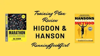 Online Training Plan Review: Higdon and Hanson | RunningGeekGirl