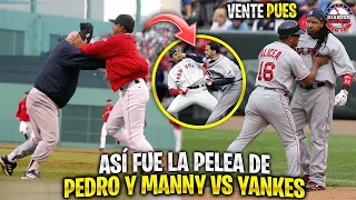 Así fue la PELEA entre PEDRO MARTINEZ y MANNY RAMIREZ contra los YANKEES | MLB