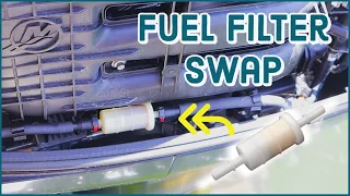 Changing a Boat In-Line Fuel Filter | Mercury Outboard Motor TUTORIAL