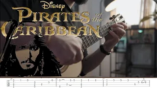 He's A Pirate - Pirates Of The Caribbean | Disney Ukulele Fingerstyle Tab | Concert Grade