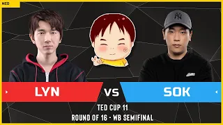 WC3 - TeD Cup 11 - WB Semifinal: [ORC] Lyn vs Sok [HU] (Ro 16 - Group B)