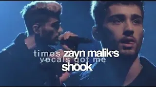 14 times Zayn Malik's vocals had me SHOOK!