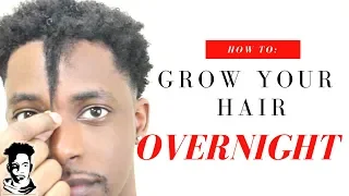How To Grow Your Hair OVERNIGHT | WINSTONEE