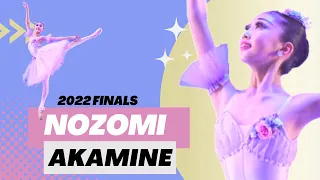 BALLET - Youth America Grand Prix 2022 Finals - Nozomi Akamine - Age 12 - Don Quixote