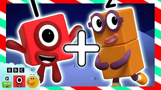 Holiday Homework 🎄 | Festive Learn to Count | Numberblocks