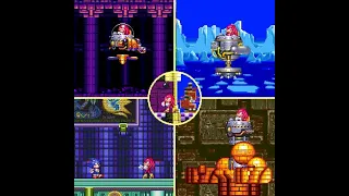 Sonic 3 A.I.R. Mod: Knuckles over Eggman (ALL FOUR BOSSES)