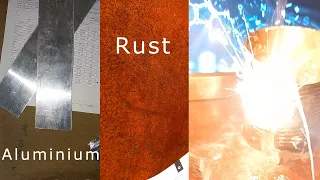 how to make Thermite from Iron Rust and Aluminium metal | breaking bad thermite vs steel door