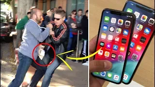 7 Menschen die wirklich ALLES für ein neues iPhone X tun!