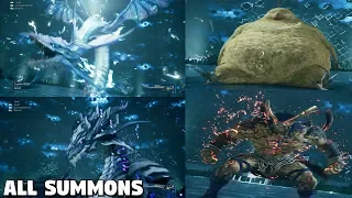 Final Fantasy 7 REMAKE - ALL Summons