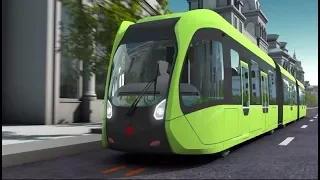World’s first smart bus with virtual tracks: How does it work?