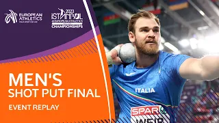 Weir triumph in the shot put with 22.06m | Men's Shot Put Final | Istanbul 2023