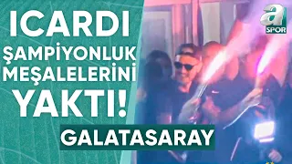 Galatasaraylı Futbolcular ve Taraftarlar, Florya'da Şampiyonluğu Doyasıya Kutluyor! 🎉 / A Spor