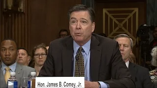 FBI Director James Comey testifies about Clinton emails on Capitol Hill