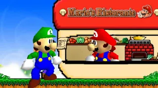 Mario's Restaurant but remade in SM64