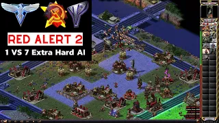 Red Alert 2 Gameplay I Valentina Matvienko I 1 Yuri vs 7 Brutal Ai