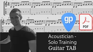 Acoustician - Solo Training 3 Guitar Tabs [TABS]