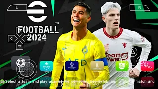 eFOOTBALL PES 2024 PPSSPP CAMERA PS5 ANDROID OFFLINE LATEST TRANSFERS & KITS 2024/25 BEST GRAPHICS