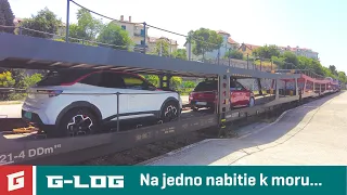 Autovlakom do Chorvátska? - Skúsenosti pocity a ceny - OPEL MOKKA-E - GLOG#77