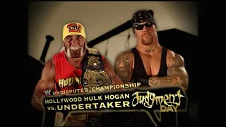 Story of Hulk Hogan vs. The Undertaker