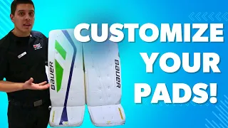 How to apply Padskinz to your goal leg pads by The Hockey Shop