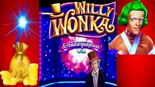 ★ WONKA SLOT MACHINE★LUCINDA TRIPLED OUR CASH!! ★BONUSES AND FEATURE ★FOUR WINDS CASINO