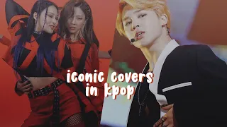 iconic covers in kpop