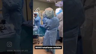 MAKO Revision Knee Replacement | Dr. Robert Cagle