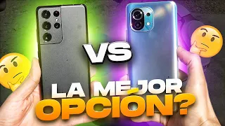 Los MÁS BESTIAS se ENFRENTAN: Galaxy S21 ULTRA vs Xiaomi Mi 11 GLOBAL