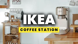 DIY COFFEE STATION | using budget IKEA products