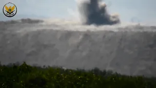 Video of ATGM TOW strike on a group of pro-Assad forces on Tall Sukaik