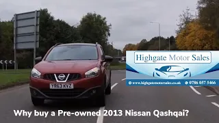 2013 Pre-owned Nissan Qashqai review. Buying a used Nissan Qashqai