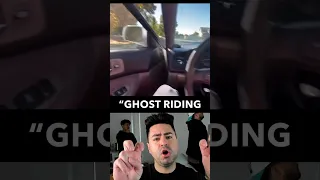 Ghost riding the whip 👻🚗