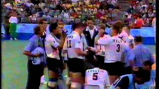1992 Olympic Games Barcelona NED - BRA set 3