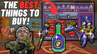 Wizard101| The 10 BEST Things You SHOULD Buy From the Crowns Shop!