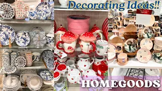 SHOP WITH ME AT HOMEGOODS | SPRING KITCHEN | DINNERWARE