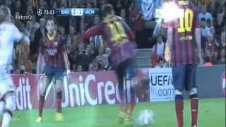 Neymar vs Milan - Individuals ||HD||